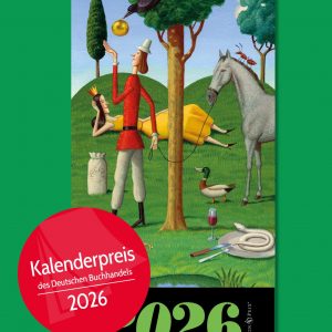 JAHRESKALENDER 2026 KÖNIG, FROSCH & HANS IM GLÜCK